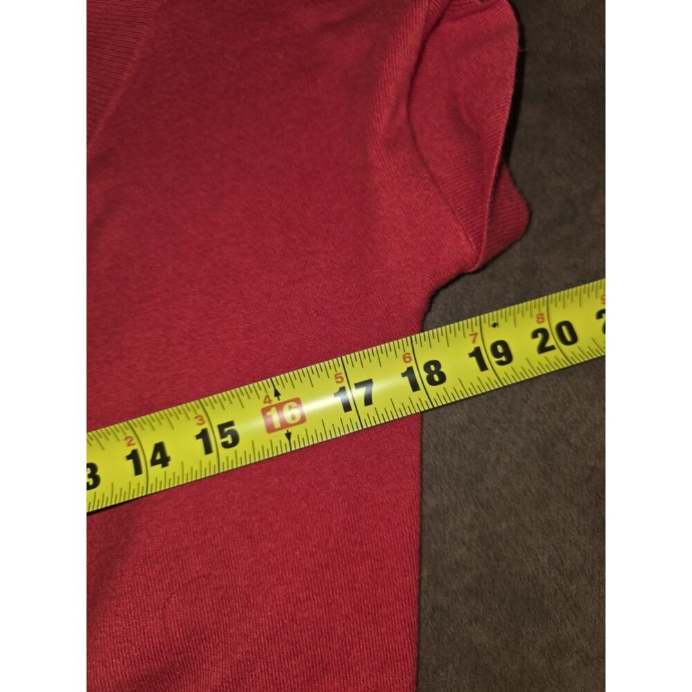Banana Republic Red Silk Blend Top Womens Size S Blouse Elevated Closet Basic - Picture 8 of 9